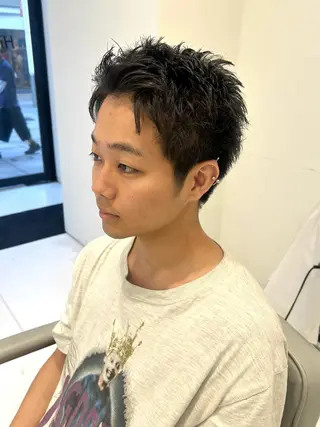 ショート メンズ 大長 広菜のヘアスタイル