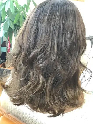 カラー 酸性ストレート/艶髪 ブリーチ/AIRIのヘアスタイル