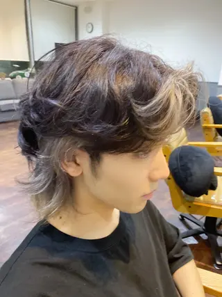 ミディアム レイヤー支持no.1 ☆笠原翔一のヘアスタイル