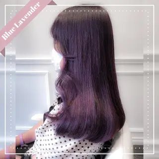 セミロング カラー miyu /トレンド カラー×艶髪のヘアスタイル