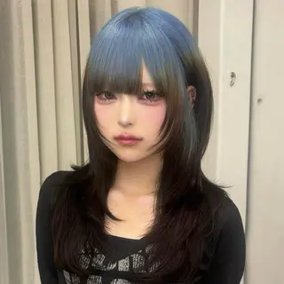 ロング カラー 🪅ブリーチカラー 🪅琉羽Ruuのヘアスタイル
