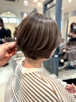 ショート ショート/ボブ アンドウ☺︎のヘアスタイル