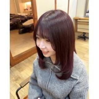 セミロング 涼/奈良県東生駒 /カラーモデル募集中のヘアスタイル