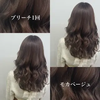 ロング カラー 🥞ベージュ系カラー 【すずきりほ】🥞のヘアスタイル
