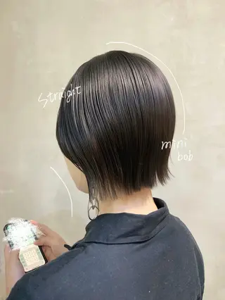 ショート カラー パーマ ヘアアレンジ ✂️ボブ/レイヤー /艶カラー🌷喜美花のヘアスタイル