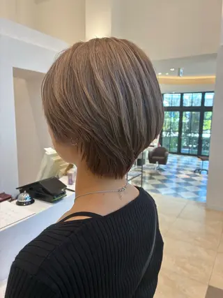 ショート 本田 拓未のヘアスタイル