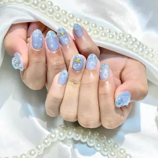 ネイル WISTERIA ainaのネイルデザイン
