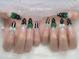 ネイル HANA 長さだしのネイルデザイン