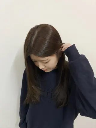 ロング ヘルシー×フェミニン 天神naho🧦のヘアスタイル