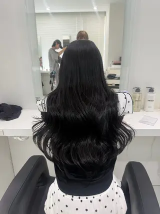 ロング カラー ブリーチなし特化 美容師💖SAE💖のヘアスタイル