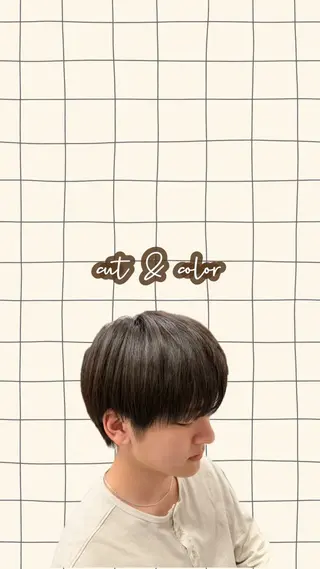カラー メンズ Above/銀座/ 河合郁実のヘアスタイル