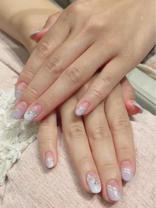 ネイル ビジューバイアクイユ ネイルズ 東中野店のネイルデザイン