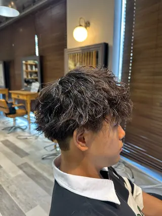 パーマ メンズ 和田 直也のヘアスタイル