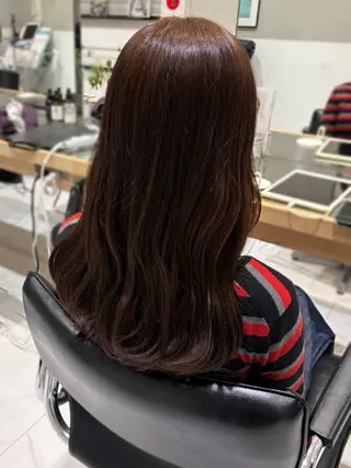 ロング カラー 艶カラー🫧 🩵ちとせ🩵のヘアスタイル