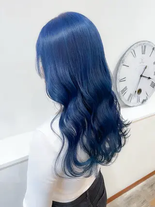 ロング カラー SET-UP北長瀬 Yurukiのヘアスタイル