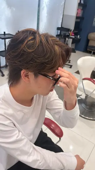 メンズ メンズ/¥3300~ EARTH/山崎開世のヘアスタイル