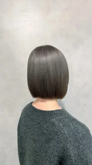 カラー 大角 心愛のヘアスタイル