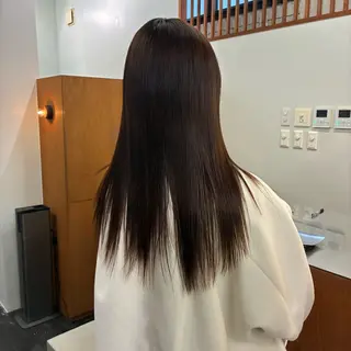 ロング 安藤 琢真のヘアスタイル