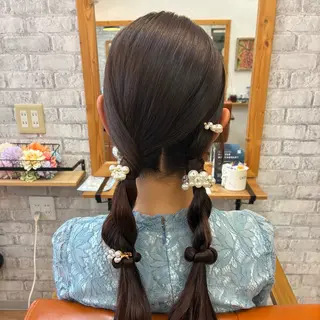 ロング ヘアアレンジ KAREN🕊️ 大宮美容室のヘアスタイル