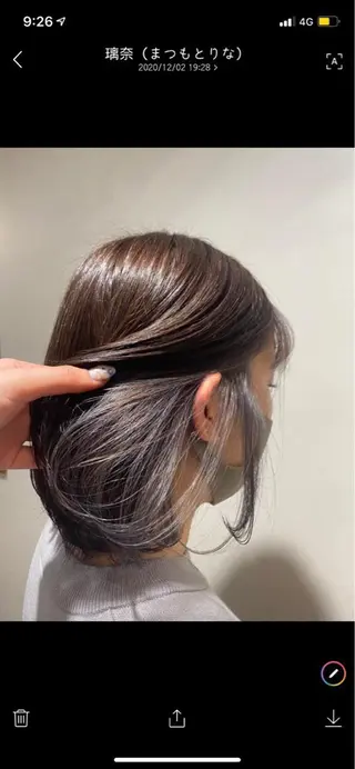 カラー 松本 莉奈のマツエク・マツパデザイン