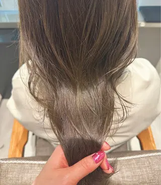 セミロング カラー 🇰🇷韓国スタイル レイヤー/ayanaのヘアスタイル