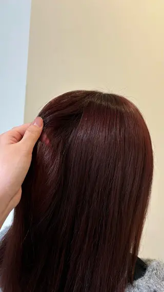 カラー 丸山 聖愛のヘアスタイル