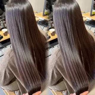 鶴ケ峰カラー 透明感カラー葵🫧のヘアスタイル