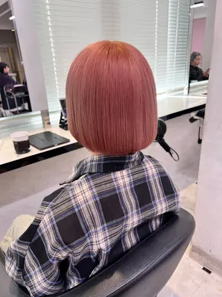 ミディアム カラー ヘアアレンジ 💕上野美容師☁ ブリーチ💖サワのヘアスタイル