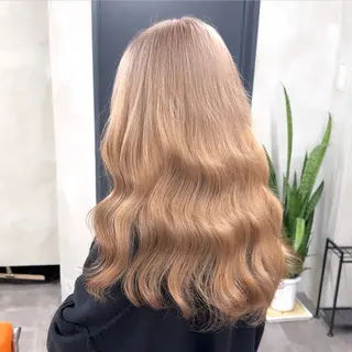ロング カラー ブリーチ ハイトーン 特化🌈フジタハルキのヘアスタイル