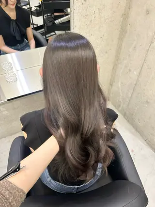 ロング ヒナ|縮毛矯正| 髪質改善|大和西大寺のヘアスタイル