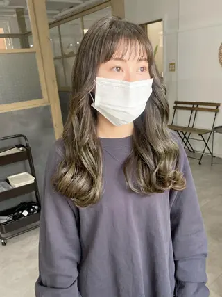 ロング カラー ヘアアレンジ ひなの .のその他イメージ