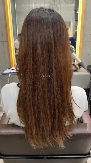 ロング Watanabe Maiのヘアスタイル
