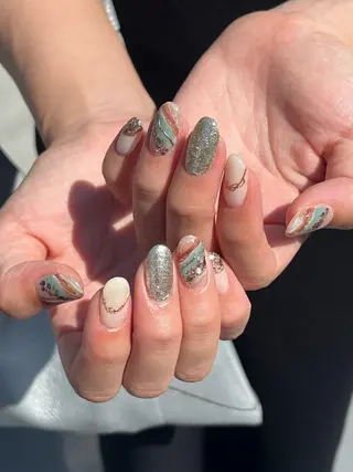 ネイル 🤎Two ERI🤎のネイルデザイン