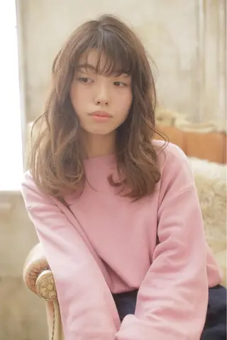 ミディアム カラー 【メンズカット】 澤下瑛一のヘアスタイル
