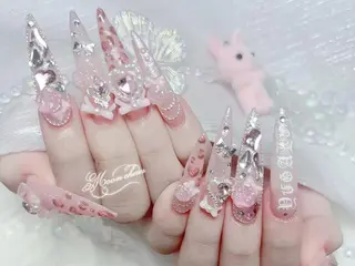 ネイル Hachimochi 🌸長さ出し専門店のネイルデザイン