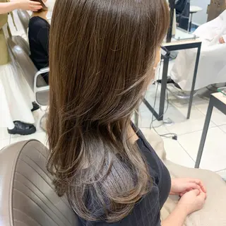 セミロング 髪質改善/縮毛矯正 🎀小林 唯 🎀のヘアスタイル