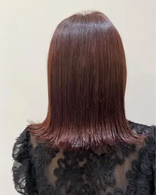 ミディアム 🌿レイヤー/ブリー チ/🌿JINのヘアスタイル