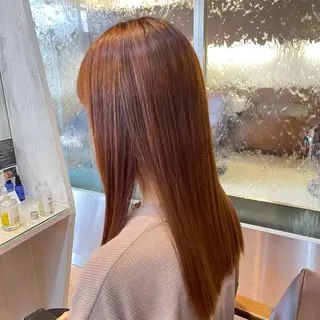 ロング 梶谷 和希のヘアスタイル
