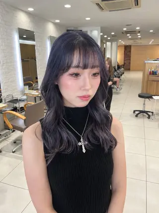 ロング ❤︎韓国レイヤー❤︎ アカリのヘアスタイル