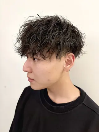 ショート パーマ メンズ メンズパーマ/カラー 中島 海のヘアスタイル