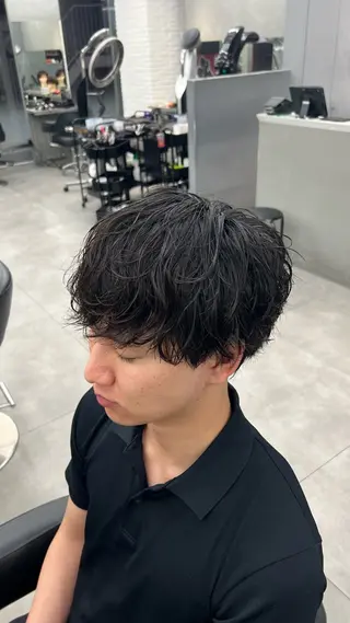 パーマ メンズ 【OVARL】メンズ 特化/さかしょーのヘアスタイル