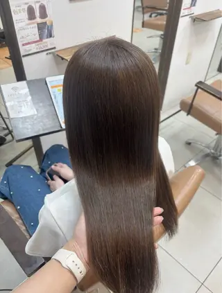 ミディアム カラー 頭皮×髪質改善 透明感カラー💎中村のヘアスタイル