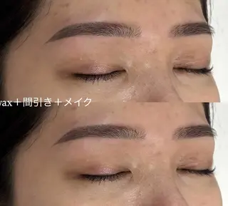 アイブロウ 垢抜け美眉肌♡ /momoka.kaのマツエク・マツパデザイン