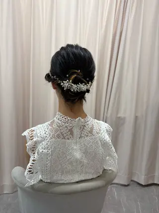 ヘアアレンジ ヘアサロン ミカヅキのヘアスタイル