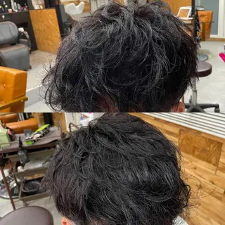 ショート メンズ かんばら りょーいのヘアスタイル
