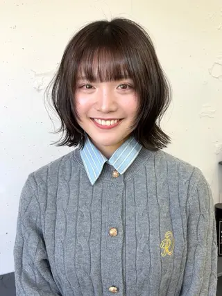 ショート ボブ/ ミディアムKOUGAのヘアスタイル