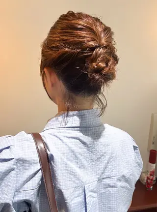 セミロング カラー パーマ 💟Opus // Mizuki🐕のヘアスタイル