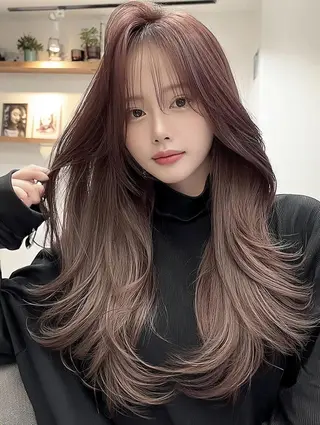 セミロング FOCUS JAPAN4のヘアスタイル