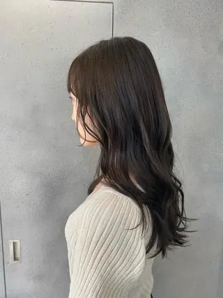 ミディアム カラー 渋谷  中性ヘア あかりのヘアスタイル