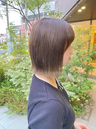 ショート カラー 似合わせ屋さん / ボブ・レイヤーのヘアスタイル